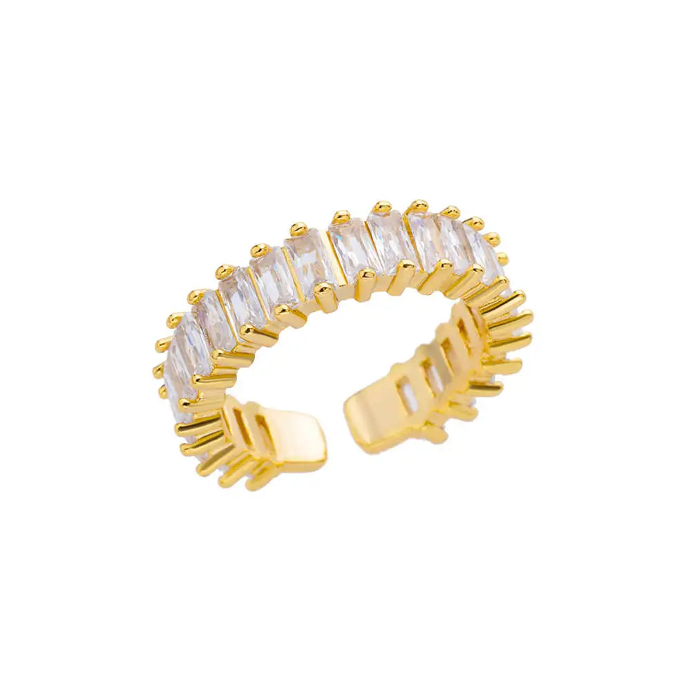 316L Stainless Steel Rings for Women Gold Color Women's Ring Male Finger Wedding Luxury Quality Jewelry Accessories 48 Style