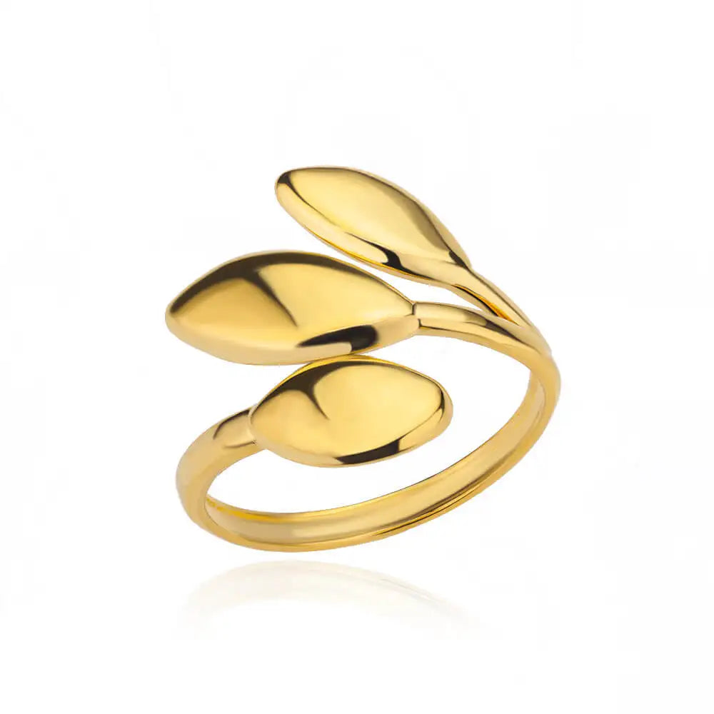 316L Stainless Steel Rings for Women Gold Color Women's Ring Male Finger Wedding Luxury Quality Jewelry Accessories 48 Style