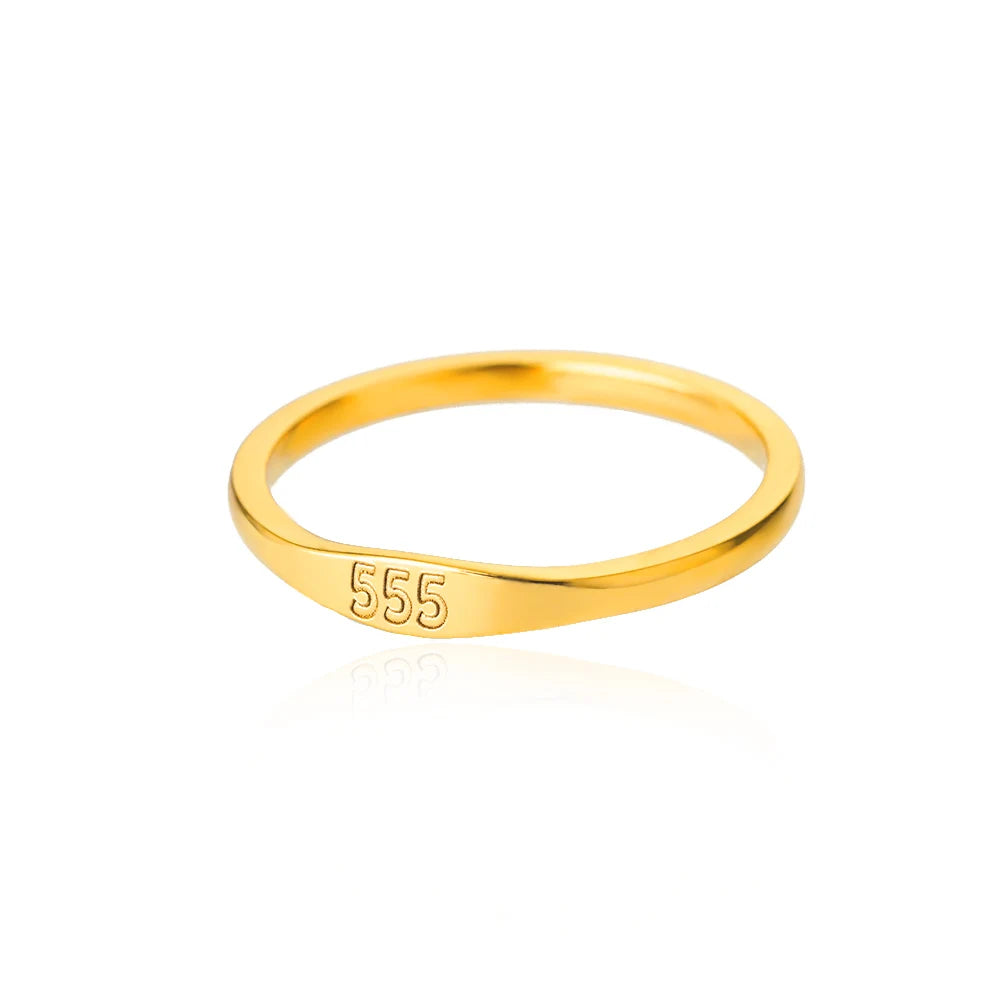 316L Stainless Steel Rings for Women Gold Color Women's Ring Male Finger Wedding Luxury Quality Jewelry Accessories 48 Style