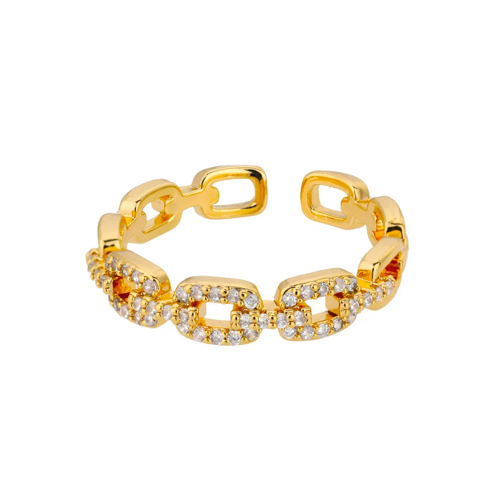 316L Stainless Steel Rings for Women Gold Color Women's Ring Male Finger Wedding Luxury Quality Jewelry Accessories 48 Style