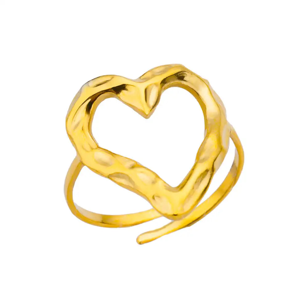 316L Stainless Steel Rings for Women Gold Color Women's Ring Male Finger Wedding Luxury Quality Jewelry Accessories 48 Style