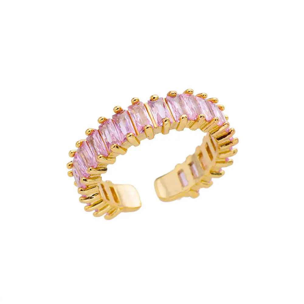 316L Stainless Steel Rings for Women Gold Color Women's Ring Male Finger Wedding Luxury Quality Jewelry Accessories 48 Style