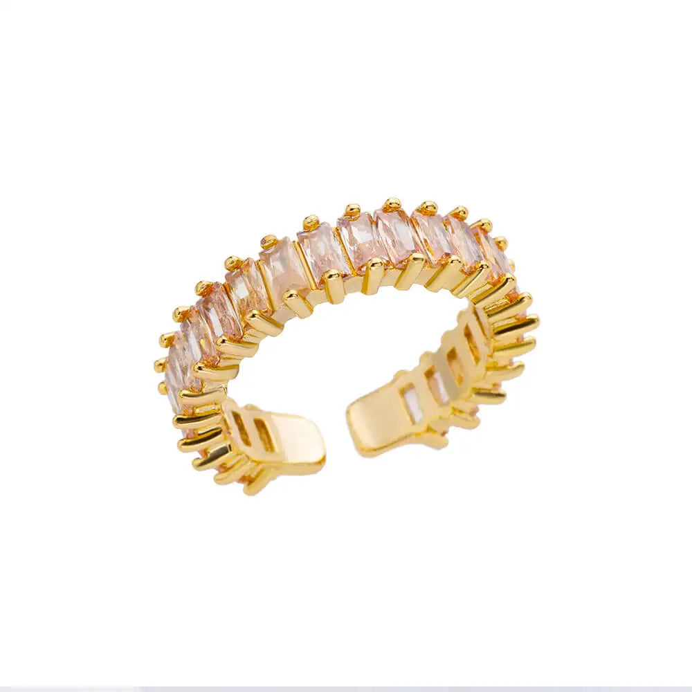 316L Stainless Steel Rings for Women Gold Color Women's Ring Male Finger Wedding Luxury Quality Jewelry Accessories 48 Style