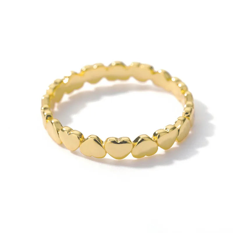 316L Stainless Steel Rings for Women Gold Color Women's Ring Male Finger Wedding Luxury Quality Jewelry Accessories 48 Style